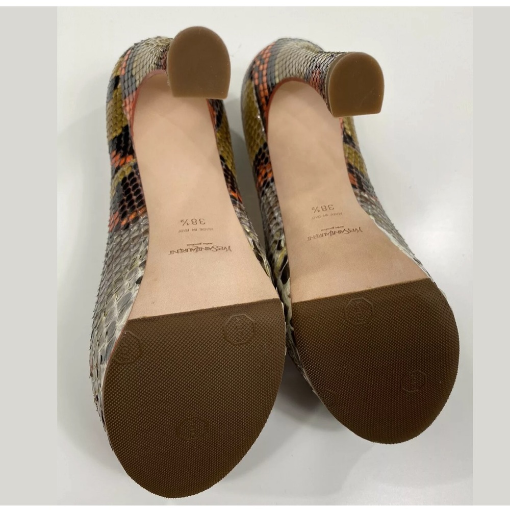 Yves Saint Laurent Palais Python Platform Pump 8.5 - image 7